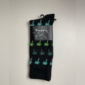 Tropical Palm Tree Crew Socks - Unisex